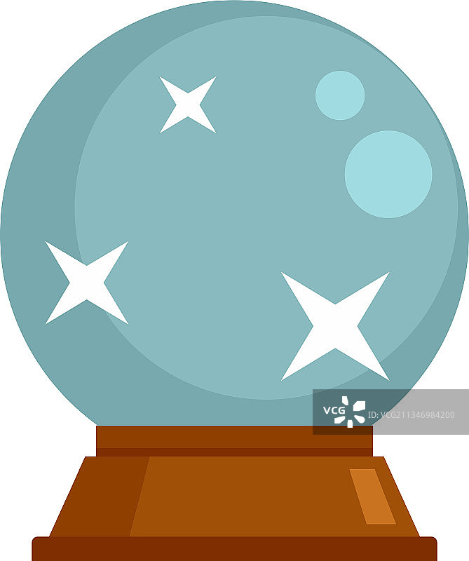 水晶球占卜图标图片素材