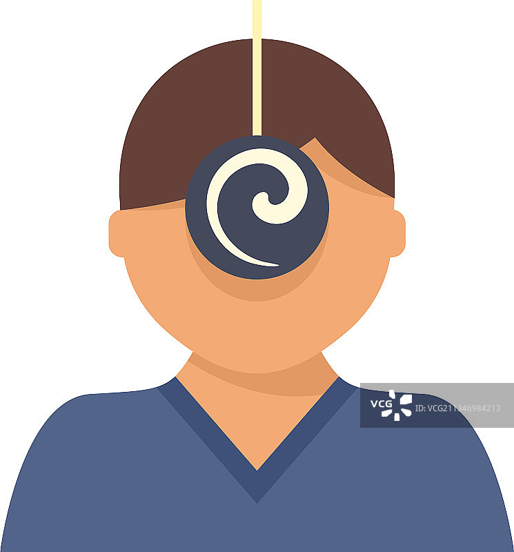 催眠心理学家图标图片素材