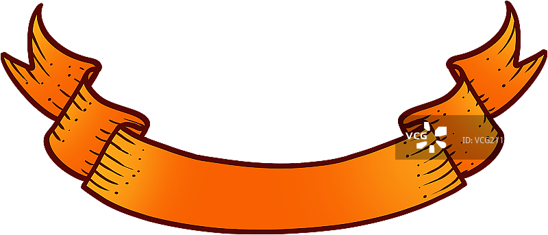 卡通绸缎带子图片素材