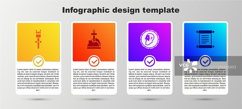 火炬火焰宝剑与古币图片素材