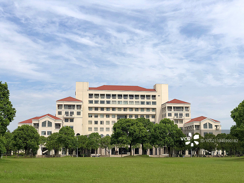 上海师范大学奉贤校区图书馆图片素材