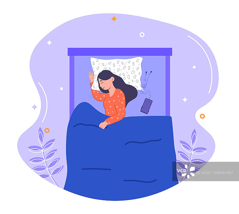 甜美梦境概念图片素材