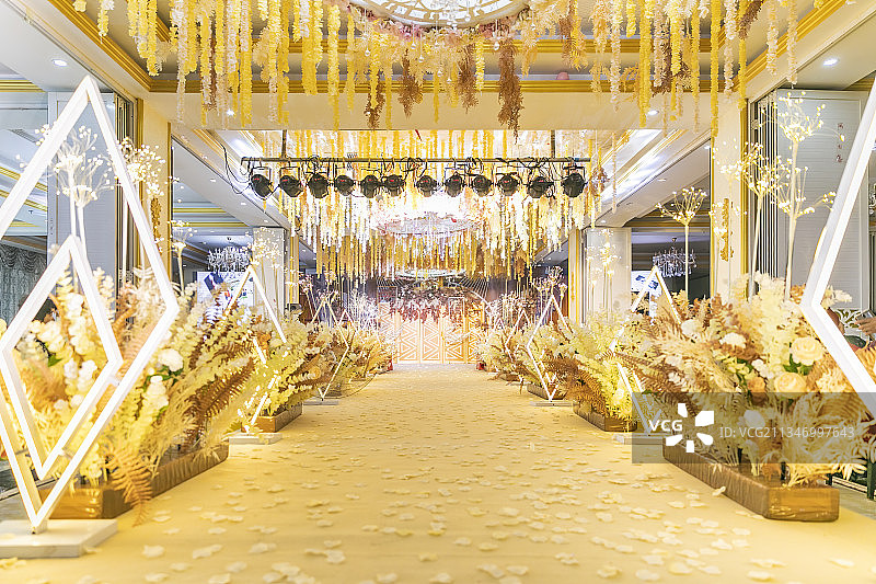 酒店婚礼婚庆现场图片素材