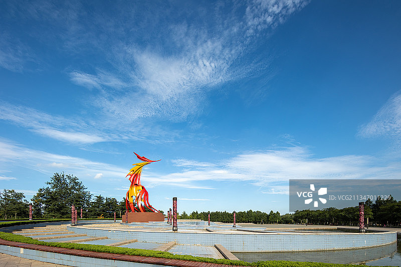 凤凰广场图片素材