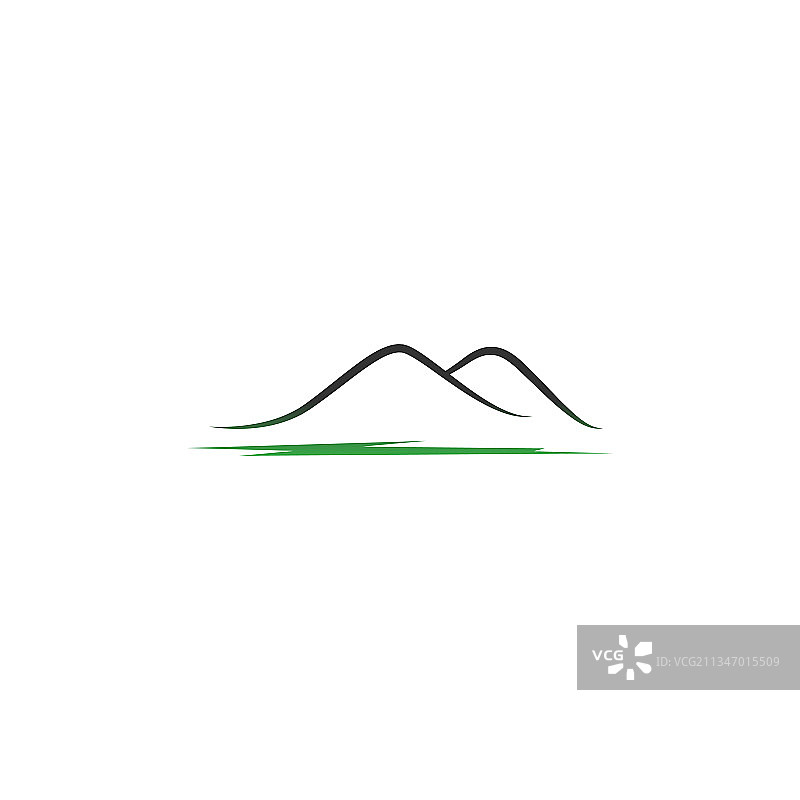 山峰图标logo设计图片素材