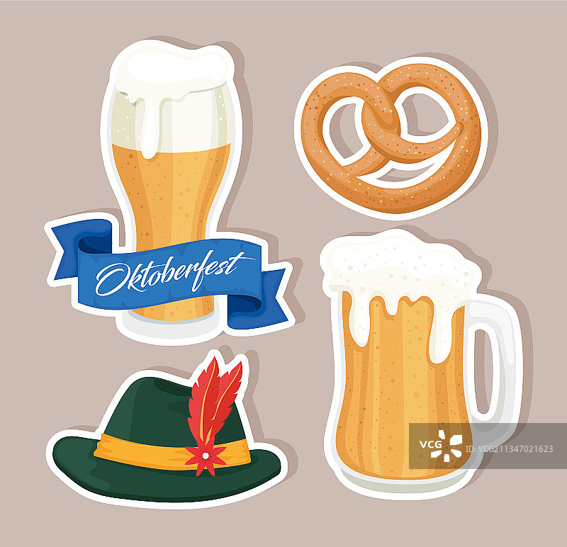 啤酒节节日图标图片素材