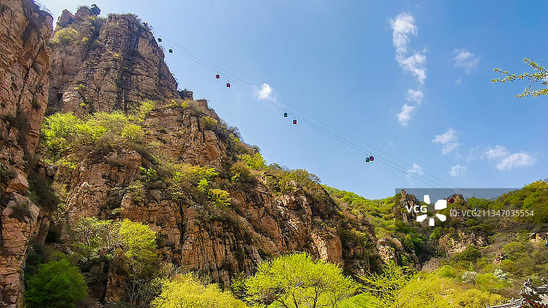 飞天索道图片素材