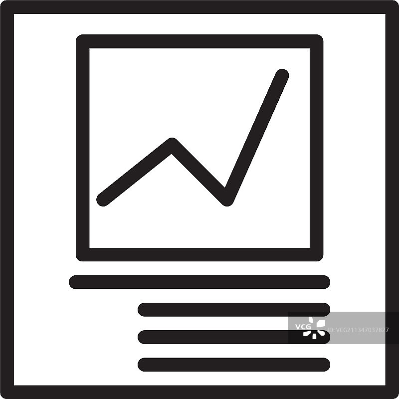 商业计划演示线性像素风格图标图片素材