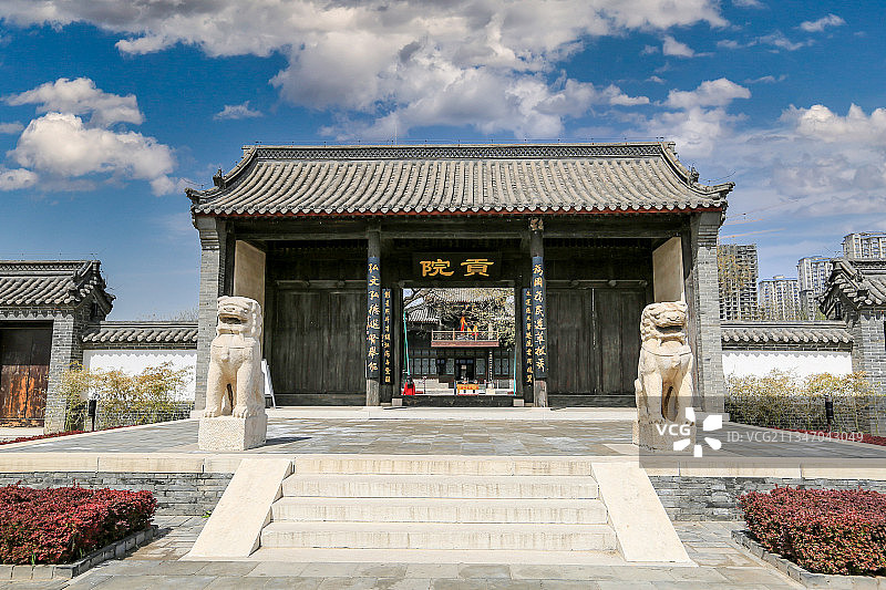 河北定州贡院：大门图片素材
