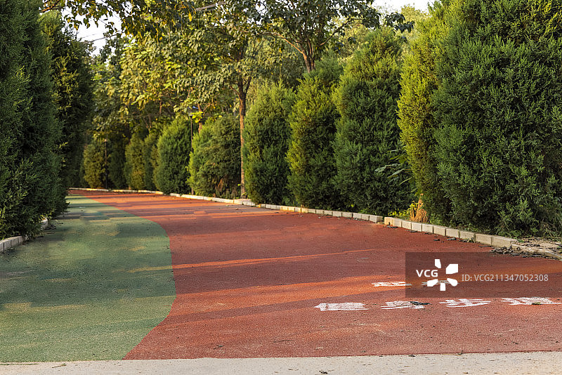 20210829中国 河北省 石家庄市 深泽县 滨河公园图片素材