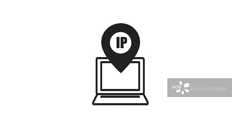 笔记本电脑IP图标图片素材