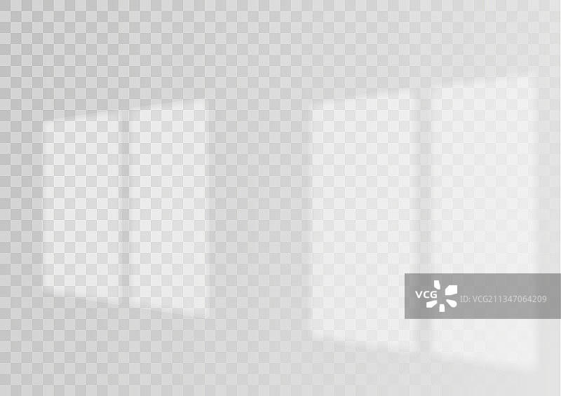 透明叠加窗口和百叶窗阴影图片素材