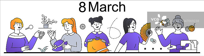 国际妇女日图片素材