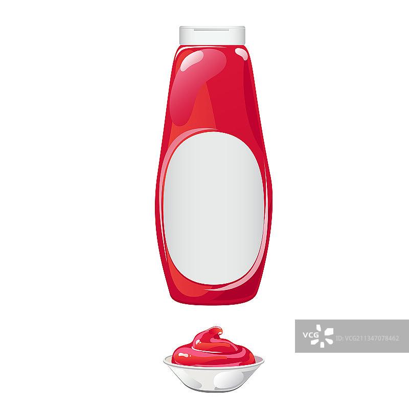 番茄酱瓶图片素材