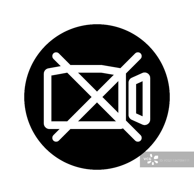 摄像机胶片关闭标志图片素材