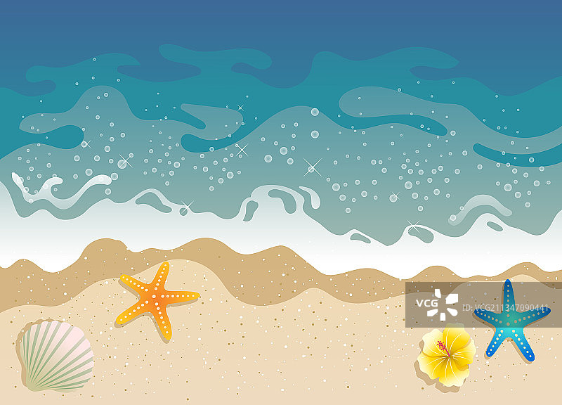 白色沙滩图片素材