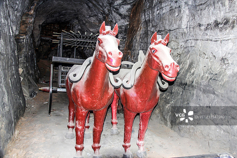 河北保定满城汉墓：靖王墓南耳室图片素材