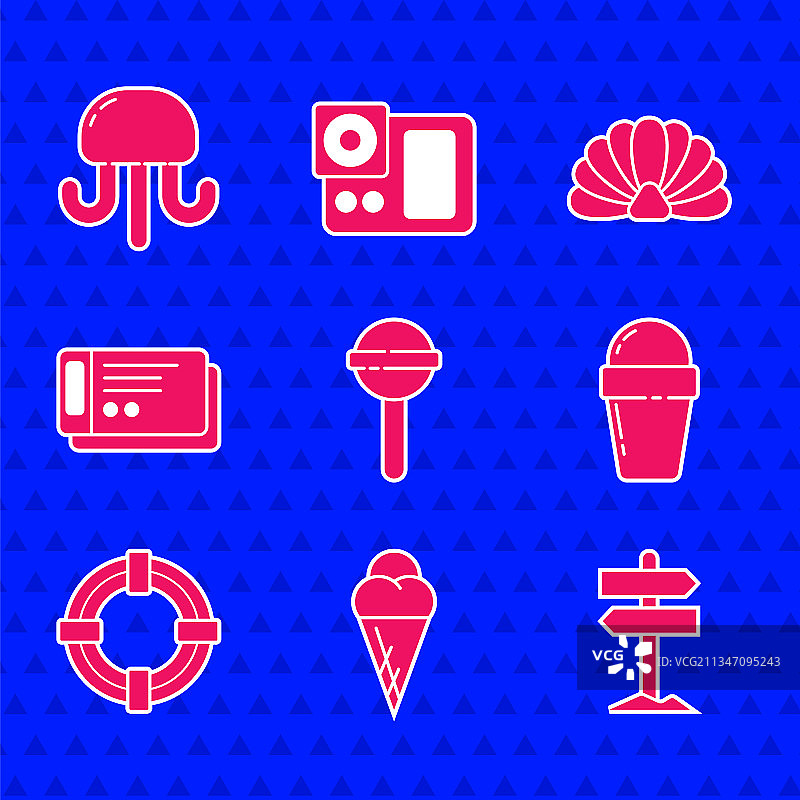 华夫饼甜筒冰淇淋图片素材