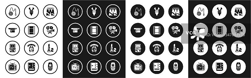 短裤或长裤、视频播放、腰包套装图片素材