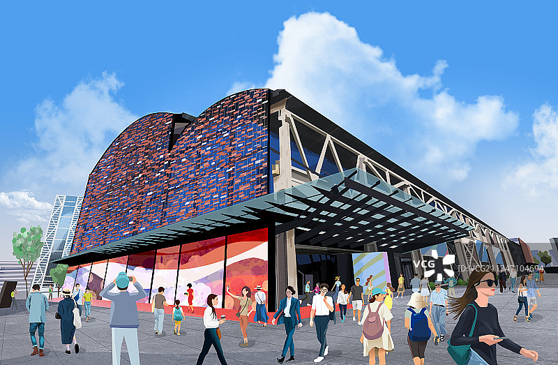 1862老船厂时尚艺术中心图片素材