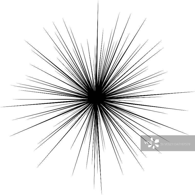 射线辐射束射线线星爆图片素材