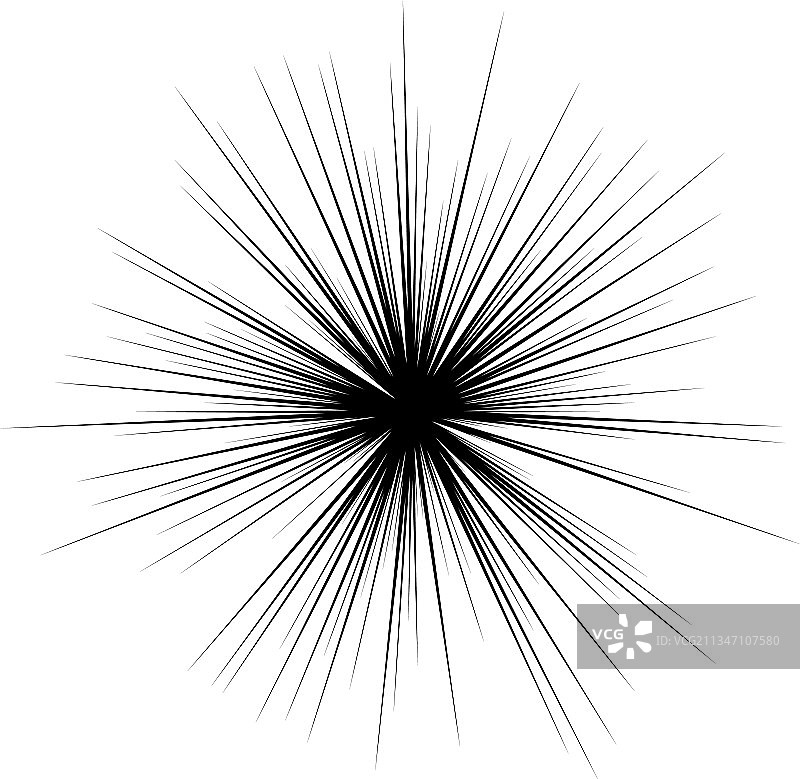 射线辐射束射线线星爆图片素材