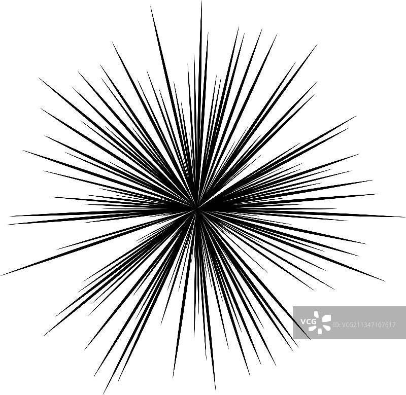 射线辐射束射线线星爆图片素材