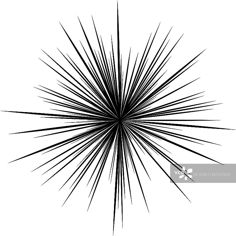 射线辐射束射线线星爆图片素材