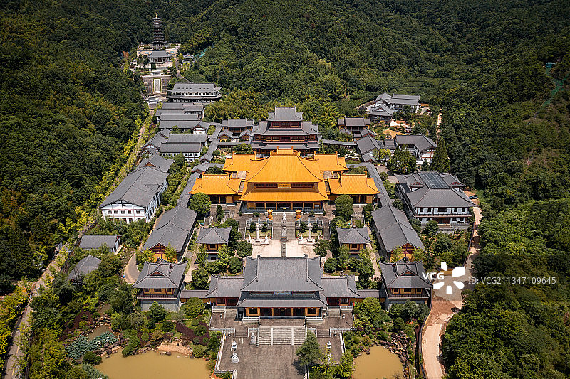 金华北山智者寺图片素材