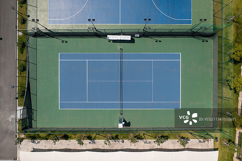 综合球场航拍图片素材