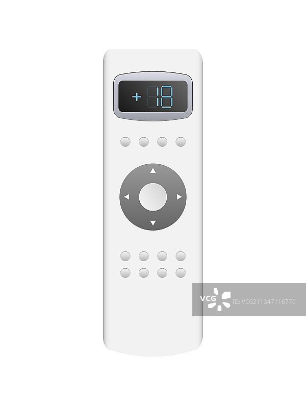 3D白色空调遥控器图片素材