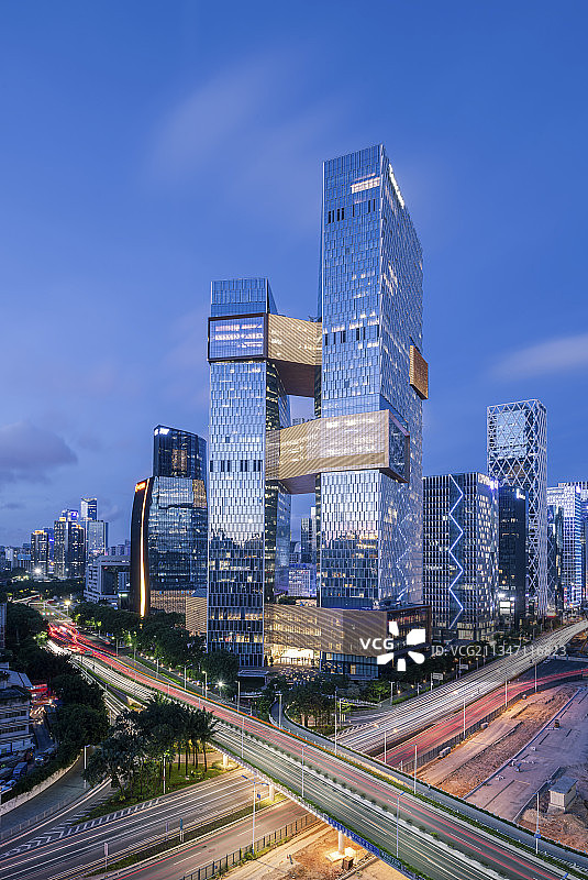 深圳腾讯滨海大厦图片素材