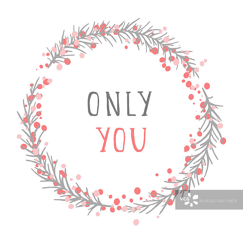 花卉圆形边框图片素材