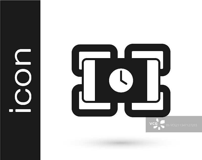 黑色炸药定时炸弹图片素材