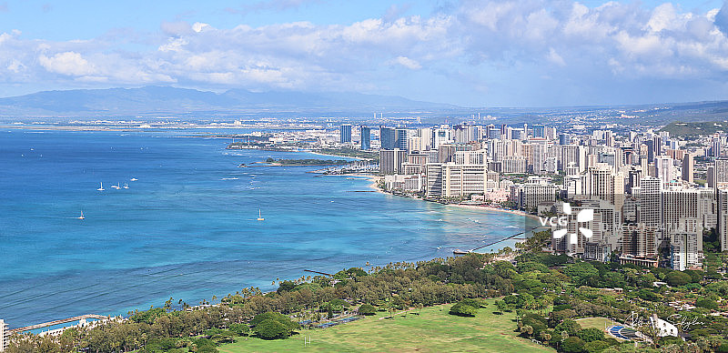 夏威夷海岸图片素材