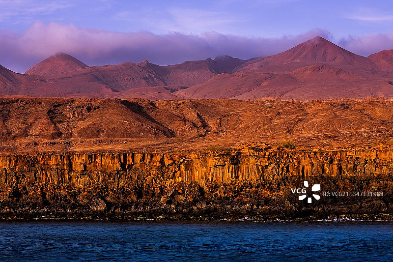 佛得角的海岸图片素材