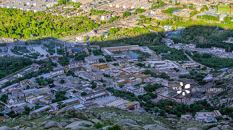 拉萨色拉寺图片素材