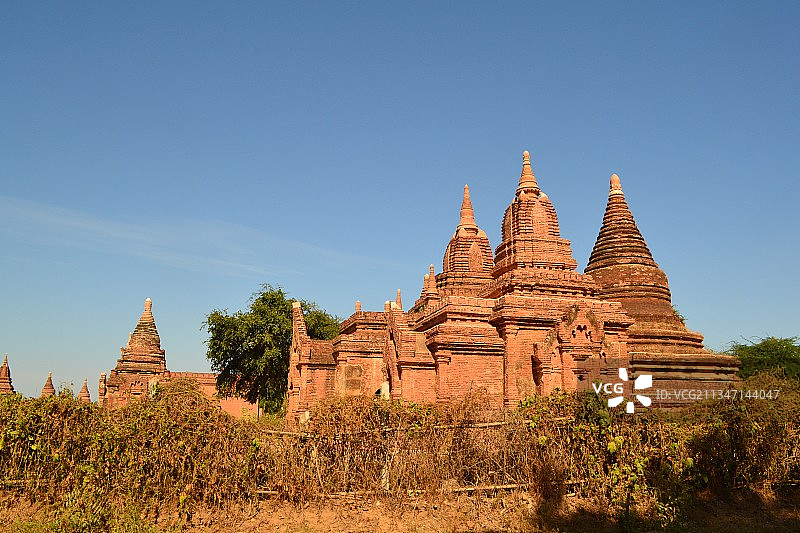 蒲甘佛塔图片素材