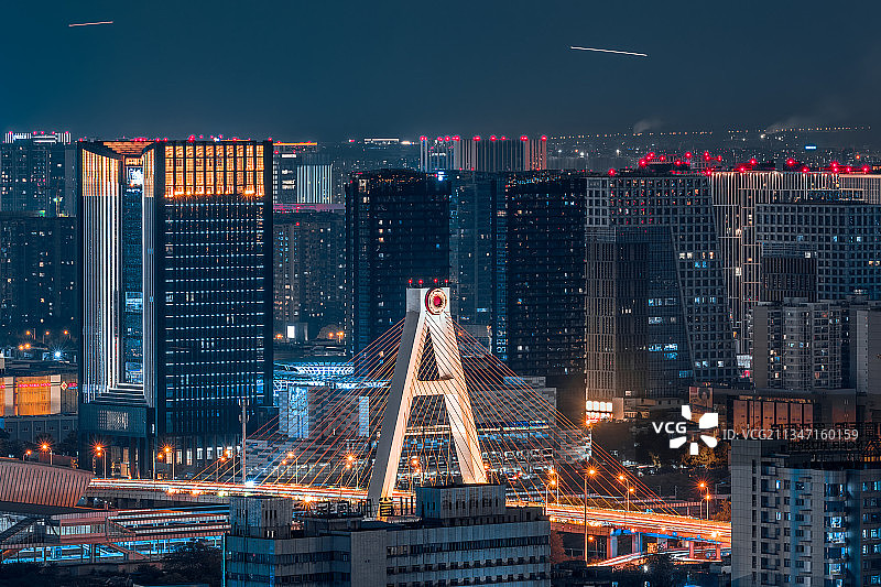 成都立交桥人南立交图片素材