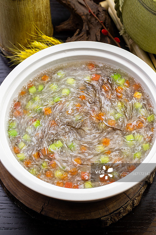 一品西湖牛肉羹图片素材