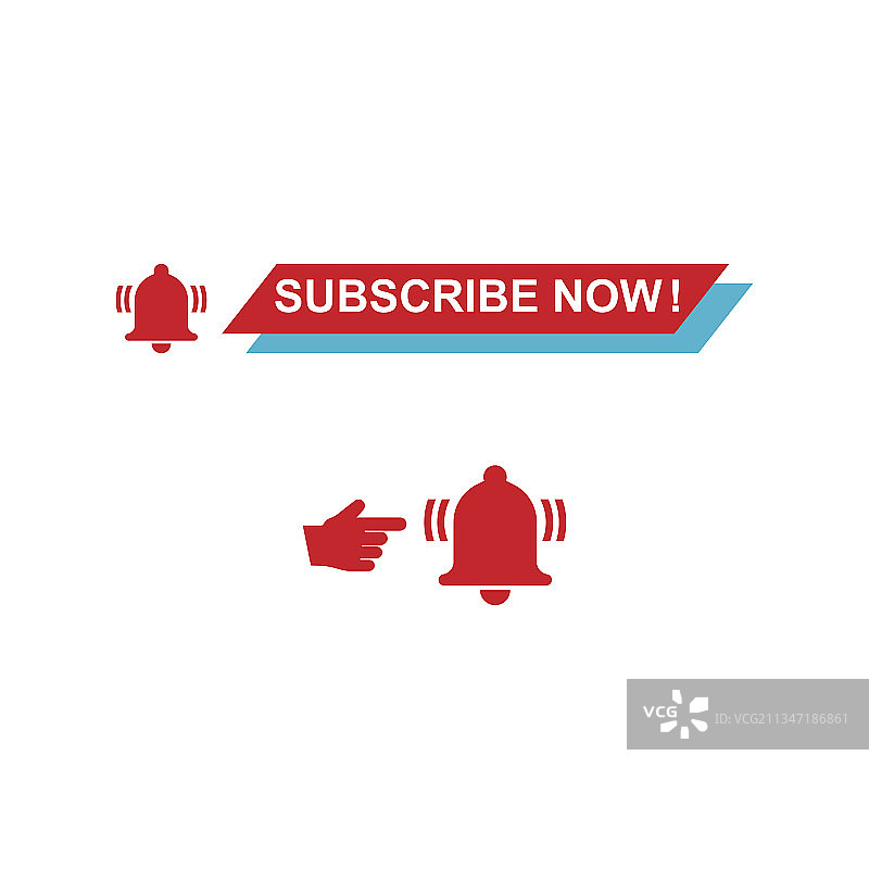 立即订阅图标徽标按钮模板图片素材