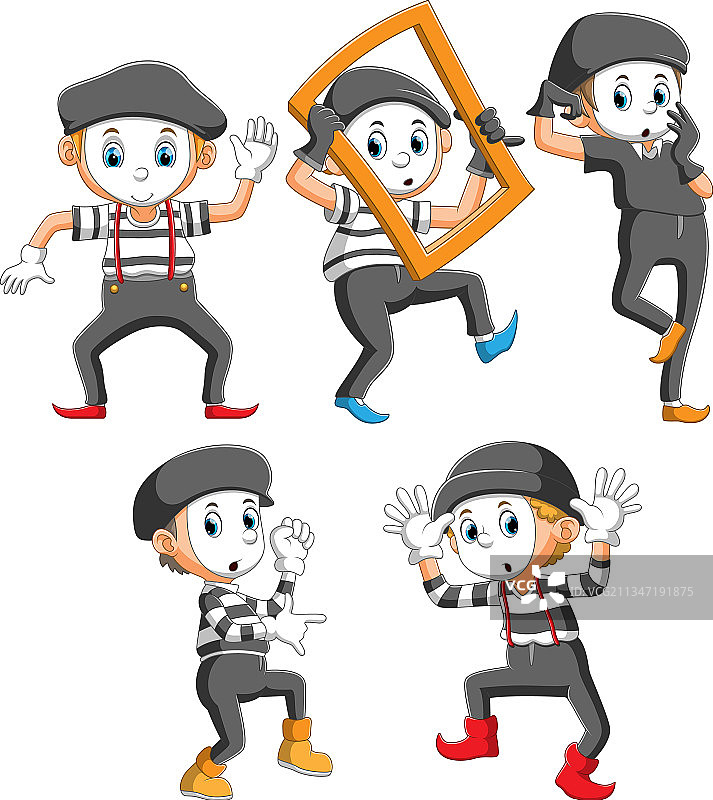 哑剧素材图片素材