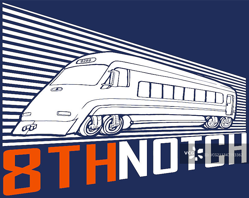 子弹头列车客运火车图片素材