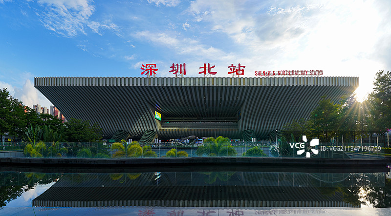 深圳北站图片素材