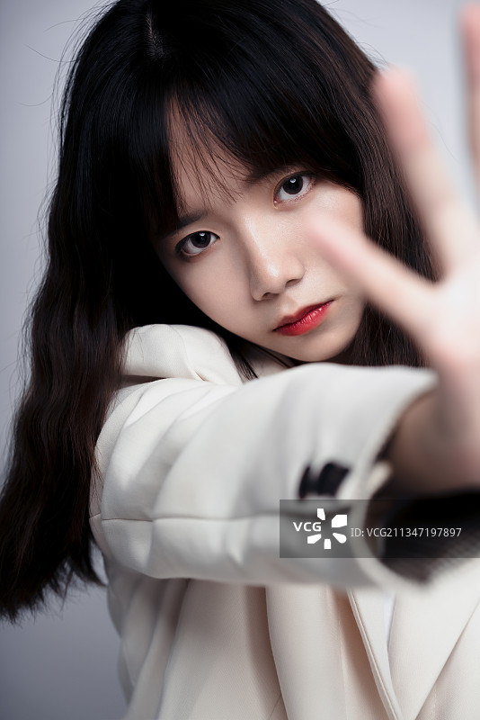 帅气的女孩子图片素材