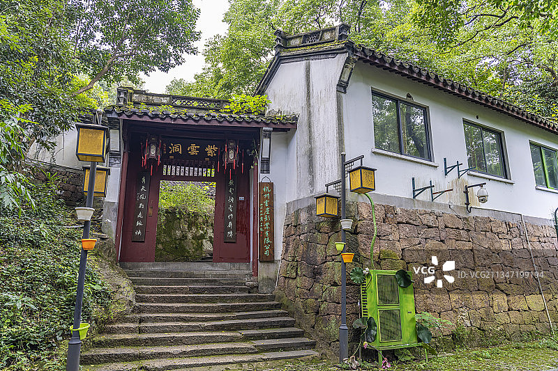 杭州紫云洞图片素材