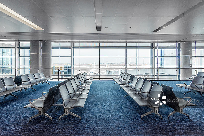 机场候机大厅商务座图片素材