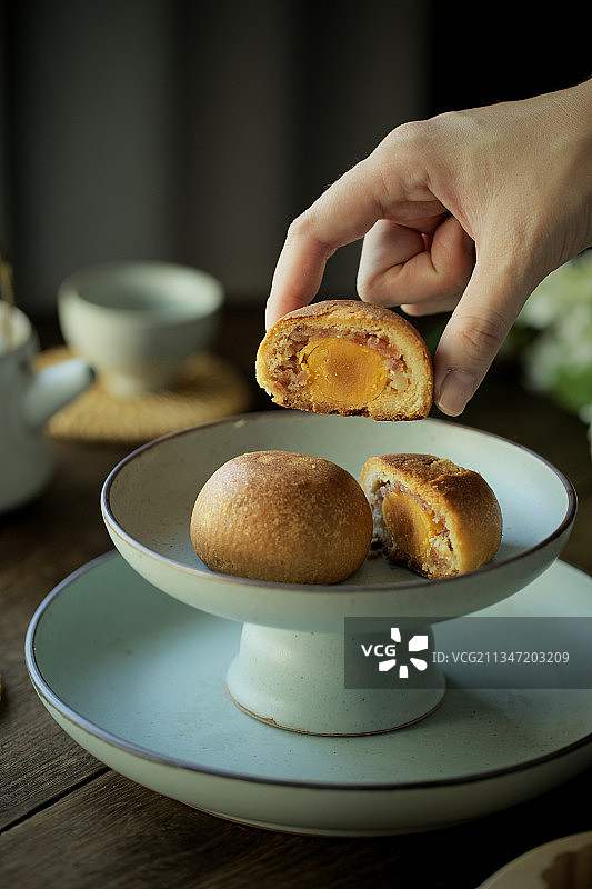 中秋月饼图片素材