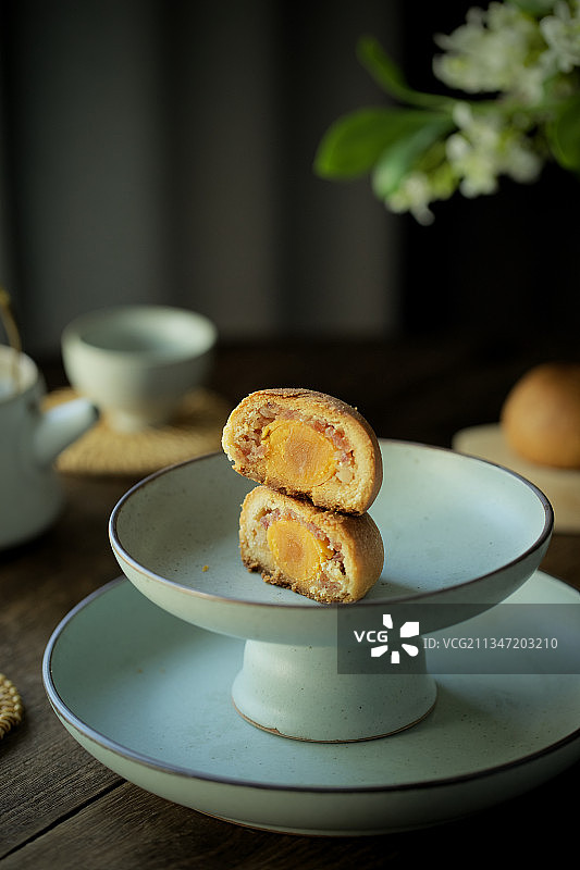 中秋月饼图片素材