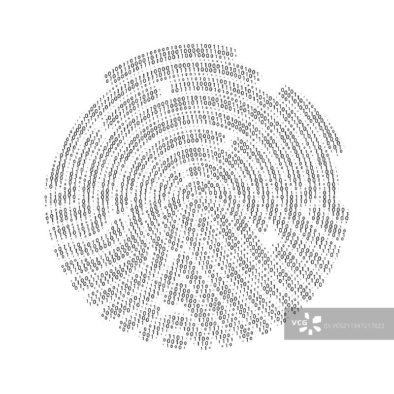 指纹设置为0和1位二进制图片素材